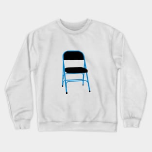 Vintage Folding Chair Classic: Legendary Triumph in the Montgomery Brawl - Funny folden chair, Humor Designs Crewneck Sweatshirt